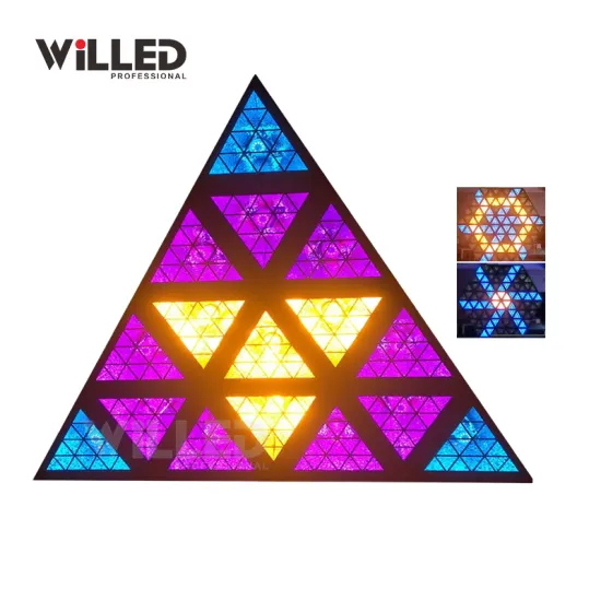 16x 30W RGB Golden Matrix Triangle Retro LED Stage Light