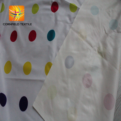 thin waterproof polyester print terry cloth baby