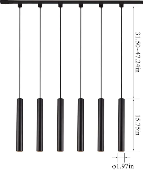 Suspension Led Magnet Lamp Low Voltage Rimless H Type Magnetic Track Light