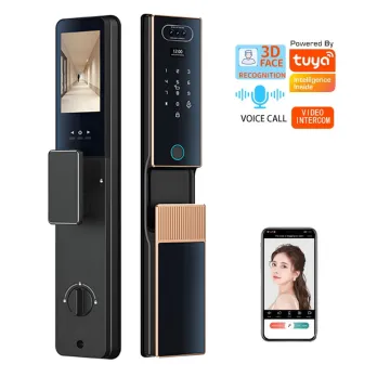 Face Recognition Camera Tuya Wifi Digital Door Lock
