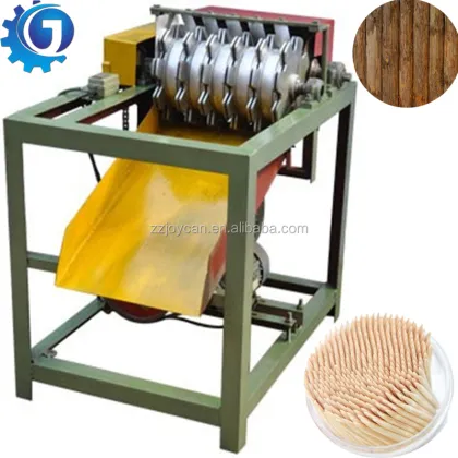 Wooden Toothpick Making Machine