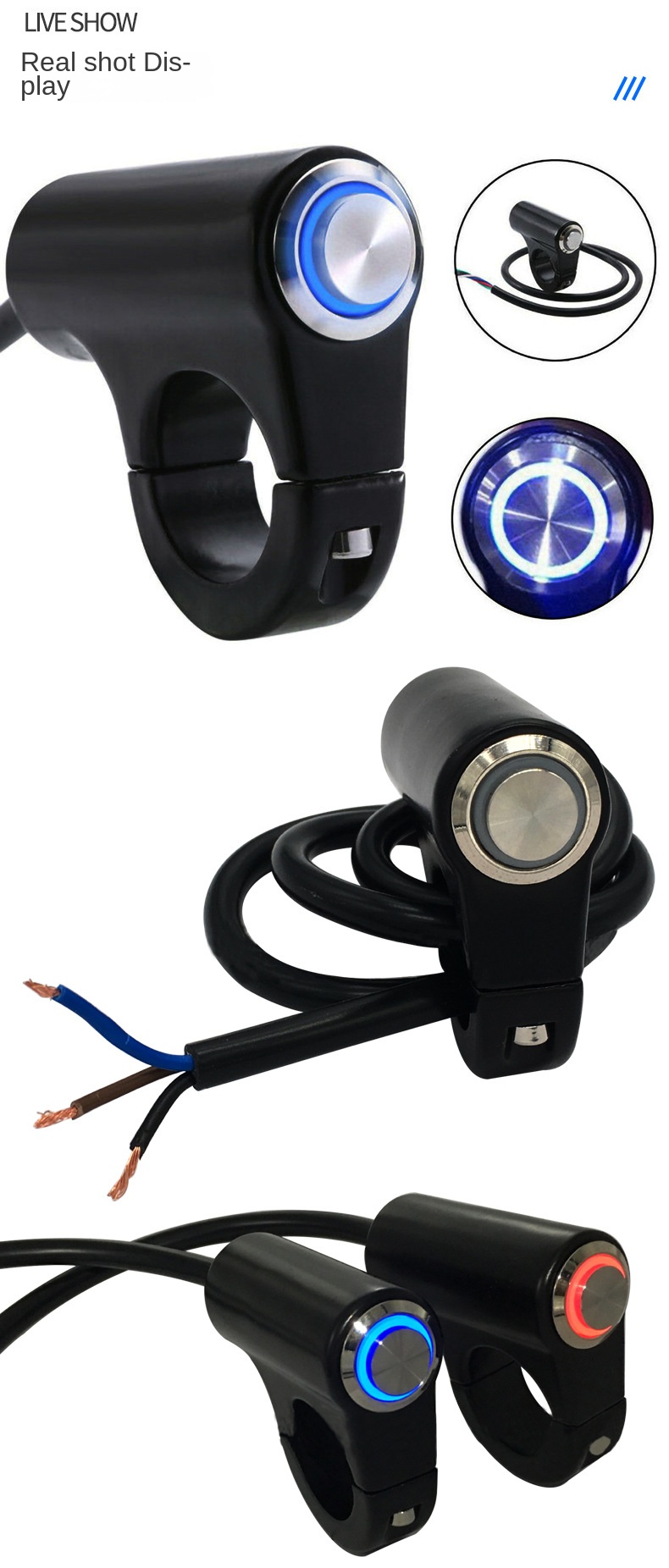 Motorcycle Electric Power Switch