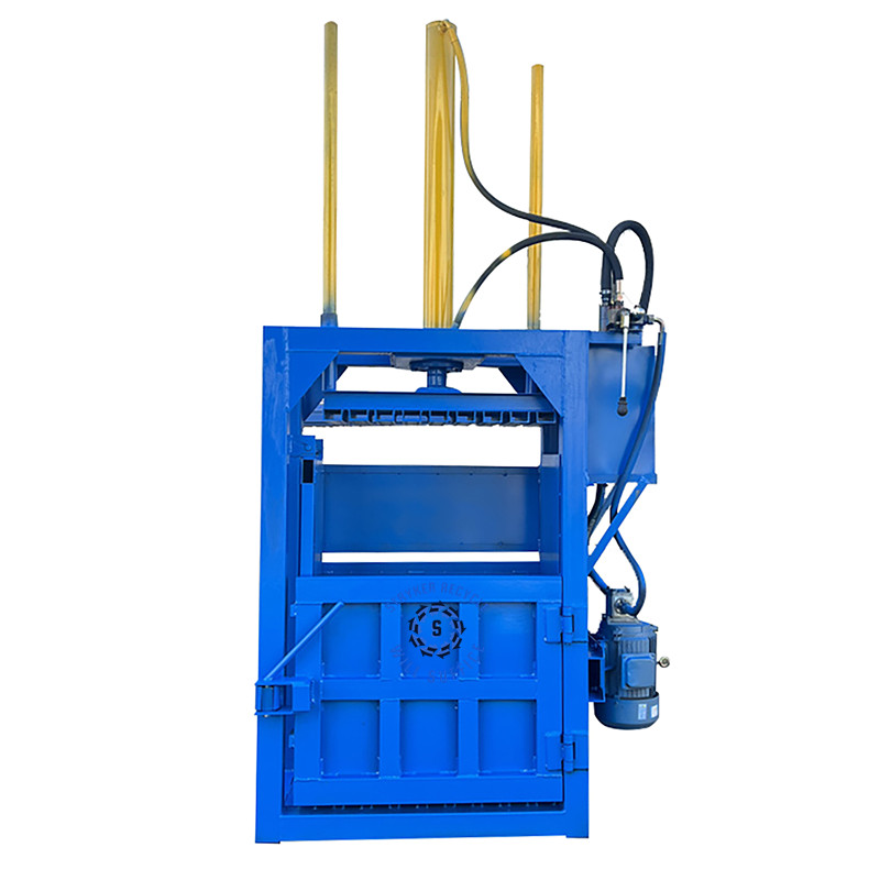 Vertical Semi-automatic Hydraulic Packer, Waste Paper Baler, And Waste ...