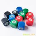 6 Sided Game Dice Of Different Size with Custom Engraving