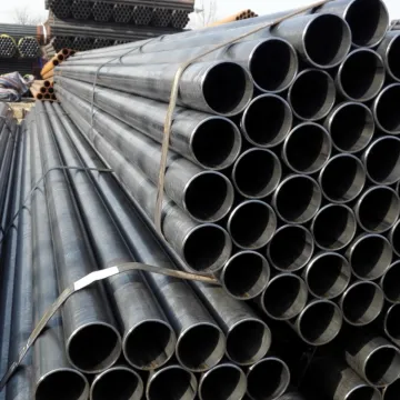 ERW LSAW Round Welded Carbon Steel Black Pipe