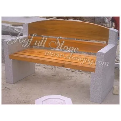 Granite Material Patio Benches