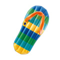 Flip chanclas inflables colchón inflable flotando plegado