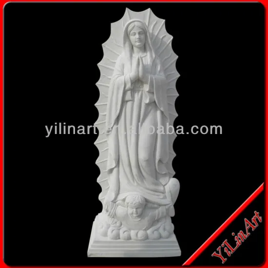 Marble Religious Virgin Mary Statue YL-R615