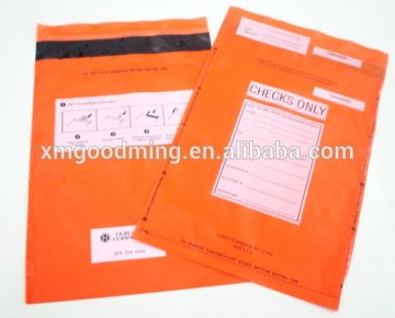 Plastic printed Express mailing bag / security file bag