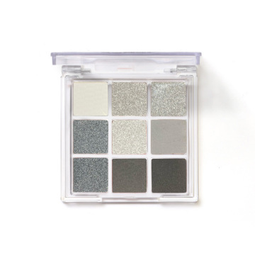 9 Farben Private Label Hochwertige Kosmetik: Entdecken Sie die ultimative Lidschattenpalette mit Metallic Shimmer Finish