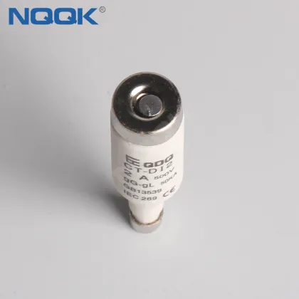 Screw Type 2A D I Fuse Link E16 (Slow), Color Marked Ceramic Fuse