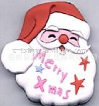 Santa Claus fridge magnet, Christmas father refrigerator magnet