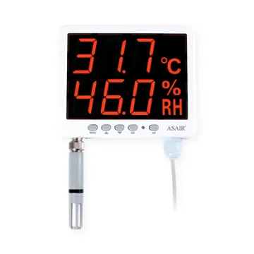 AS109 RS485 Temperature and Humidity Transmitter with LED Display Screen and Multi-Function Temperature Sensor