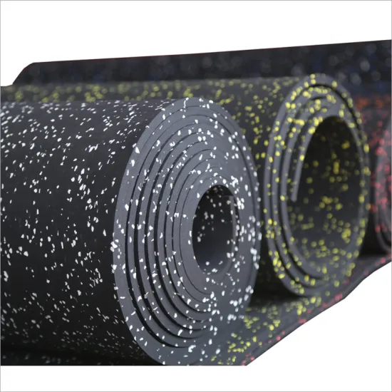 Eco-friendly Anti-slip Durable  EPDM floor tile mats gym flooring mats sport  rubber floor