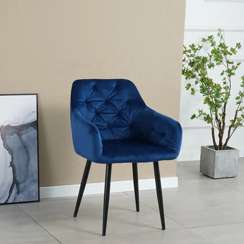 French Style Velvet Chair
