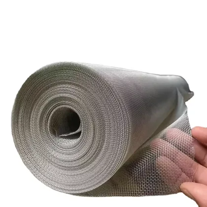 Customized Bright Silver Aluminum Window Screen Mesh for Mosquitoes