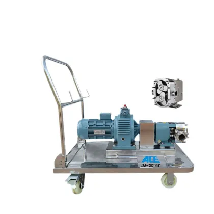 Factory Price Ace Stainless Steel Rotary Lobe Oil Pump by Marzocchi Gear from Professional Manufacturer