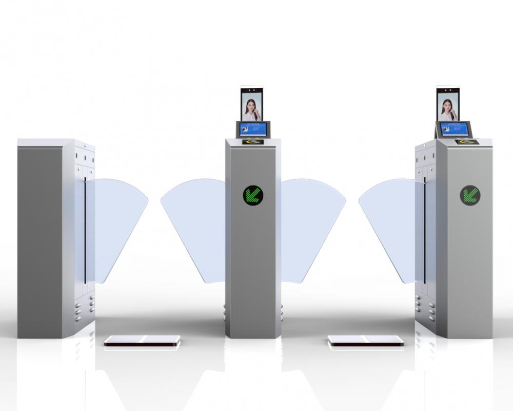 Security Automatic Esd Flap Barrier Turnstile