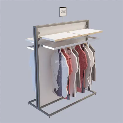 Magical Cloth Store Portable Gold Dress Display Racks