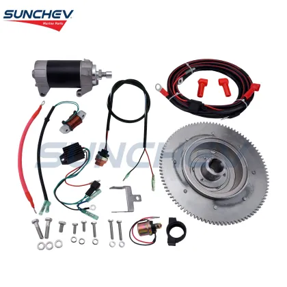 SUNCHEV Electric Starter Kit Yamaha 60hp(2 Stroke)