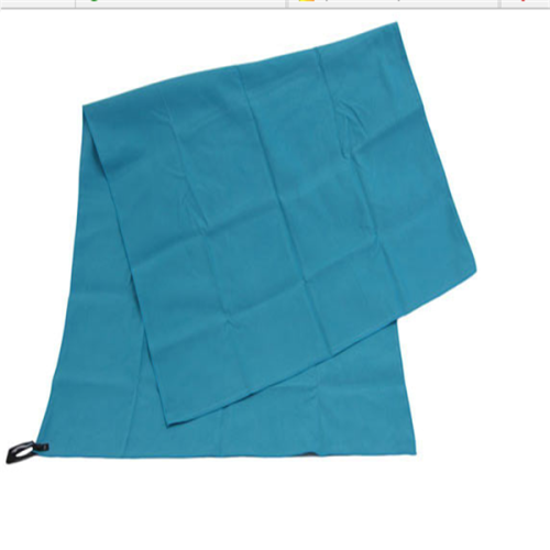 serviette de sport en microfibre imprimée avec un sac