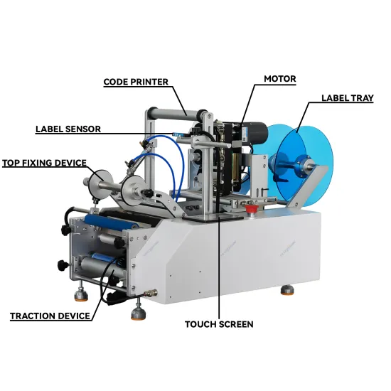Cost Effective Factory Round Bottle Labeling and Sealing Machine