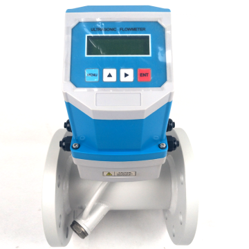 High Accuracy Cheap 4-20 mA LCD Digital Smart Flange Pipeline Ultrasonic Flow Meter