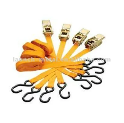 ratchet tie down with S hook