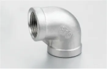 stainless steel 90 degree elbow weld end/female thread