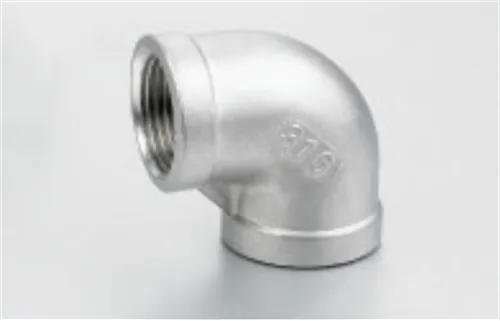 stainless steel 90 degree elbow weld end/female thread