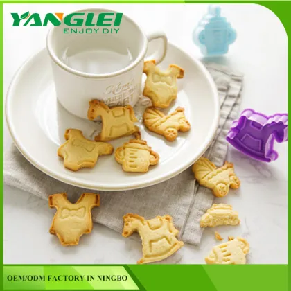 4pcs/set traditional cookie cutting sheet cookie cutter cookie punch