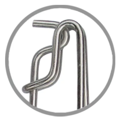 Stainless Steel Fishing Snaps and Shark Clips