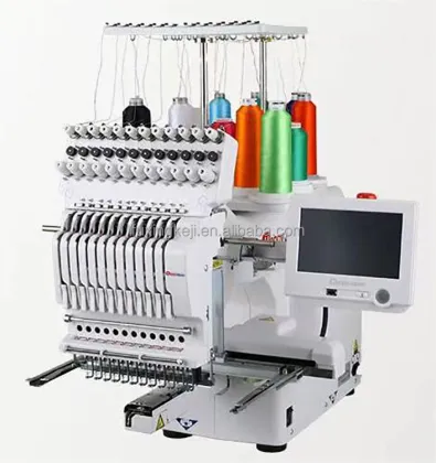 Industrial Sewing Machine: Happy Japan Original High Speed Computerized Flat Single Head 12 Needles Embroidery Machine