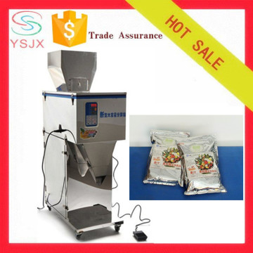 factory semi auto small bag powder filling machine, tea leaf filling machine
