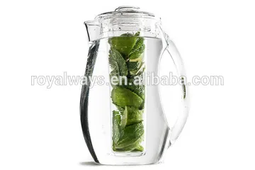 Wholesale plastic acrylic fruit infusion pitcher