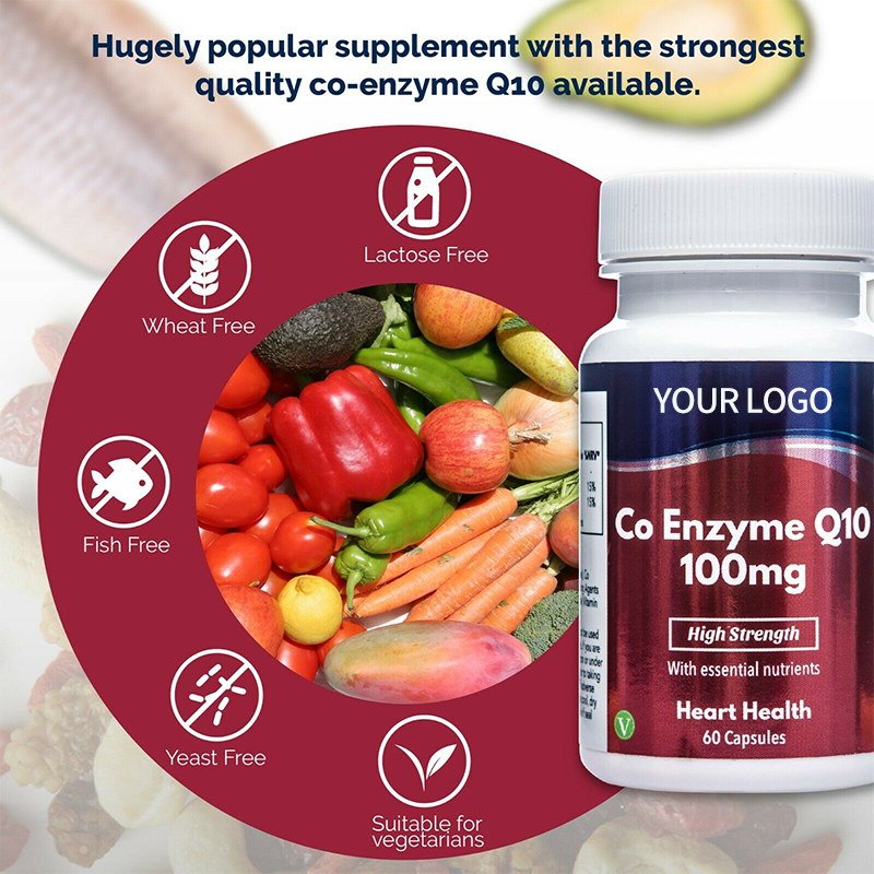 OEM/ODM Vegan Papaya Enzyme Q10 Capsule Natural Fruit Flavors Enzyme Q10 Capsule