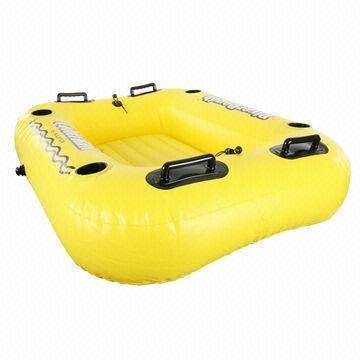 Inflatable Float Cooler Box with Four Cups Holder