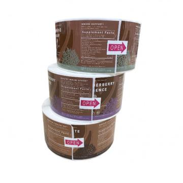 kraft paper printing sticker high quality paper label