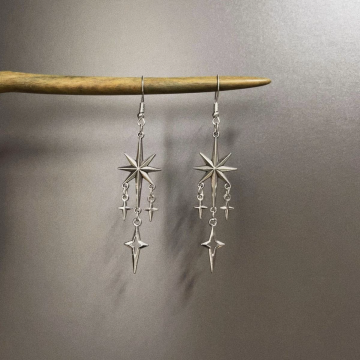 Delicate Star Ear Studs for Daily Fashion
