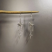 Delicate Star Ear Studs for Daily Fashion