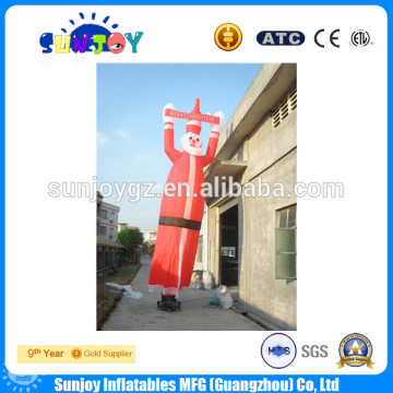 SUNJOY Hot Sell Small Christmas Santa Claus inflatable air dancer for sale