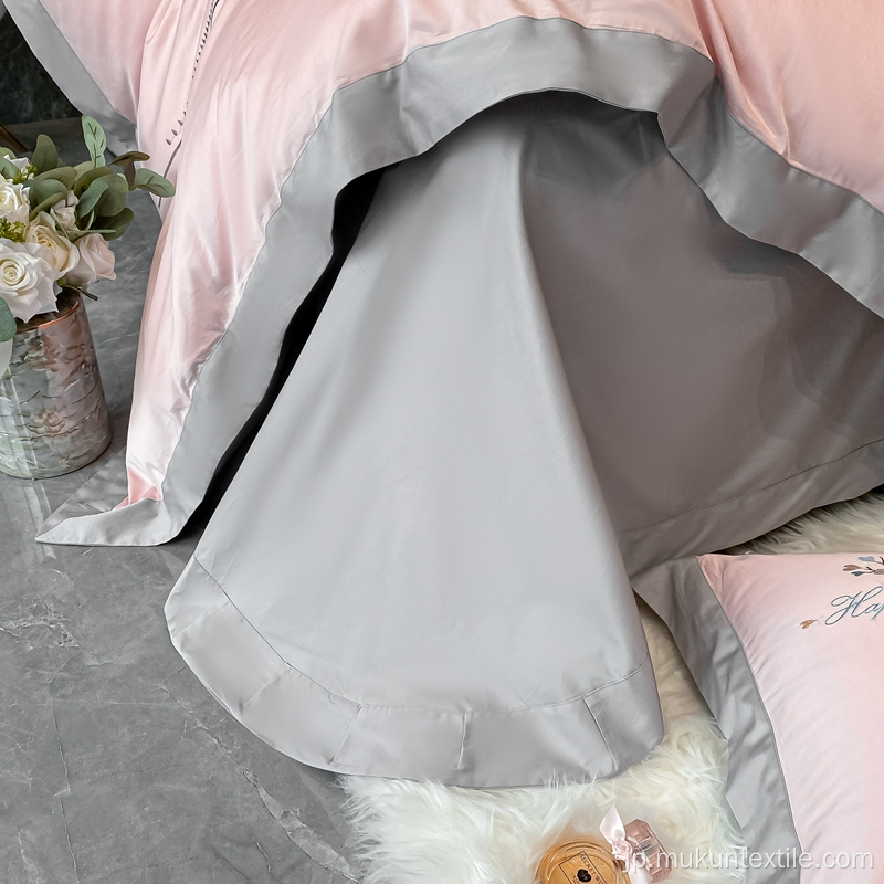 冬のベッドシート100％オーガニック綿の寝具セット