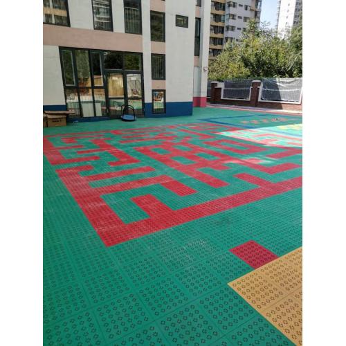 Easy Installation Interlocking Tiles for Playground Kids Flooring Soft TPE Flooring