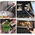 Stainless Steel Kitchen Salad Bread Food Tong