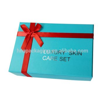 2016 Noble and elegant bowknot gift box cosmetics packaging