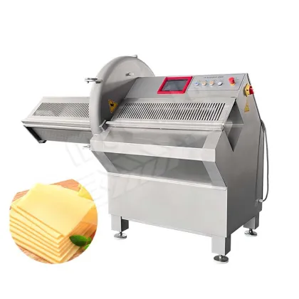 Industrial Electric Frozen Meat Slicer Machine for Beef Bacon and Cooked Meats