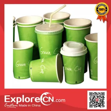 Eco-friendly disposable cool drink paper cup