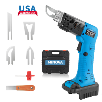 USA Warehouse Minova Air Cooling มีดลวดลวดตัดเชือกพร้อมอะแดปเตอร์แบตเตอรี่ - เข้ากันได้กับ MWK