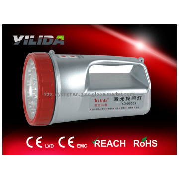 rechargeable led car lighter torch flashlight