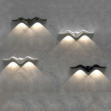 Seagull Shape Waterproof LED Wall Lamp for Modern Outdoor Decor